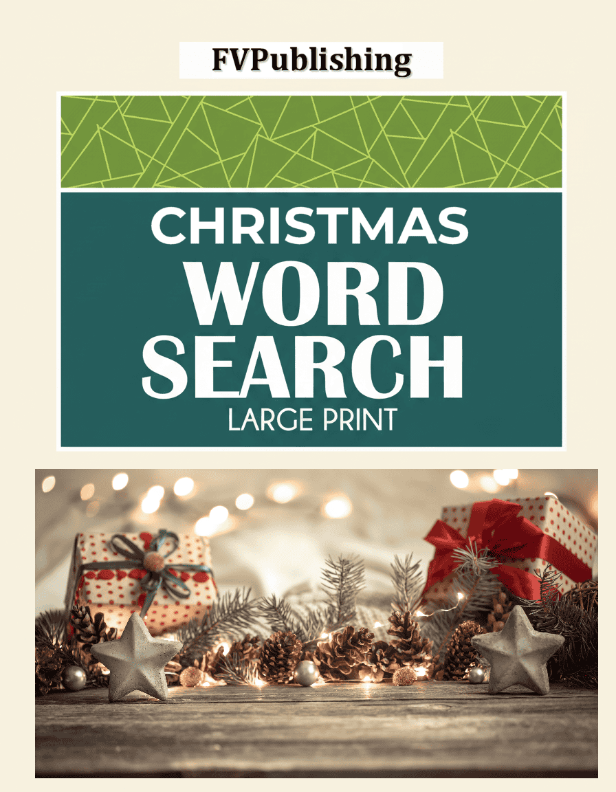 Christmas Word Search - Book Cover